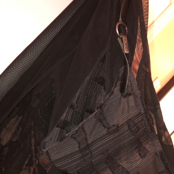 Black Long Flowy Skirt - Picture 5 of 5